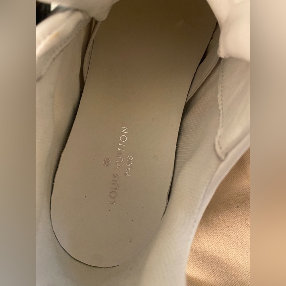 Louis Vuitton White and Brown Size 37 - Picture 4 of 8